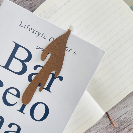 Coffee Lover Bookmark | 3D Resin Café Theme Page Marker | Gift for Book & Coffee Enthusiasts