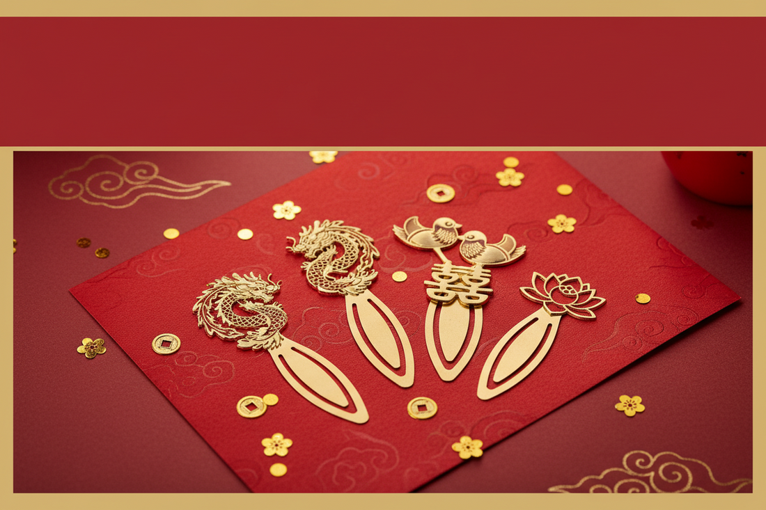 Why Choose Chinese-Style Bookmarks as Wedding Favors？