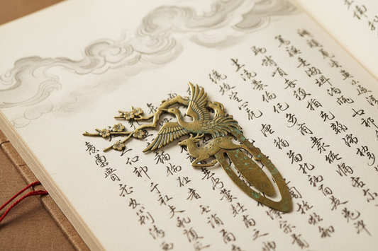 What is Crane & Deer Chinese Bookmarks