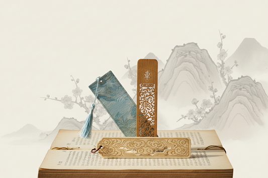 What is the origin of Chinese‑style bookmarks?