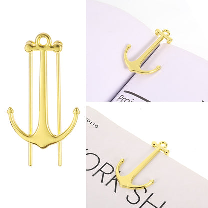 Metal Page Clip Bookmark - Japanese-Style Decorative Page Marker
