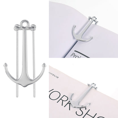 Metal Page Clip Bookmark - Japanese-Style Decorative Page Marker