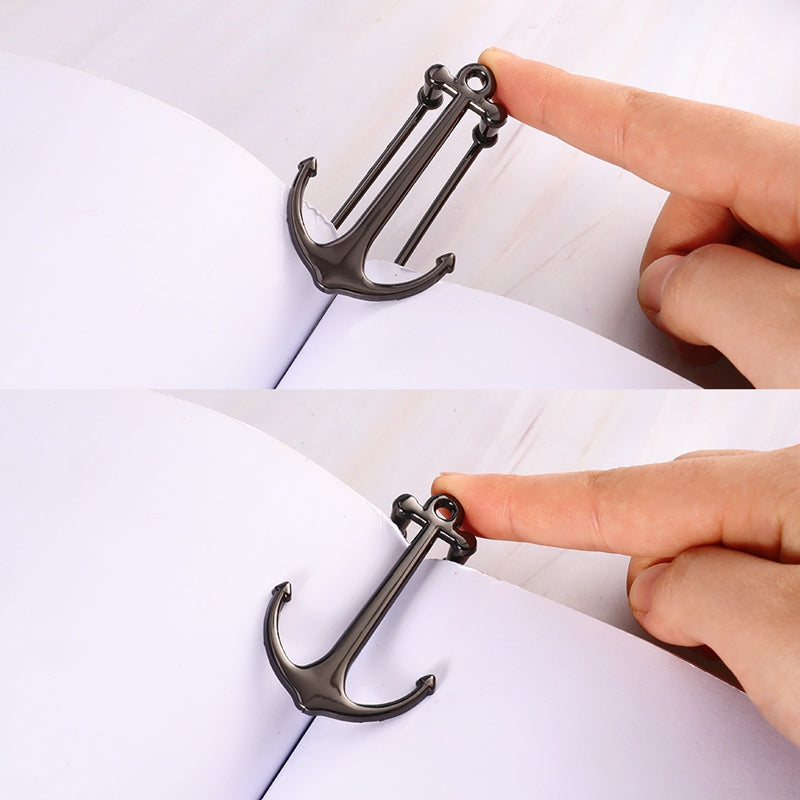 Metal Page Clip Bookmark - Japanese-Style Decorative Page Marker
