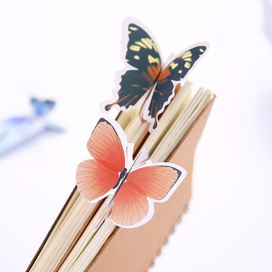 Chinese Butterfly Bookmark Set | 14 Vintage Paper Designs | Ancient Style Gift for Students