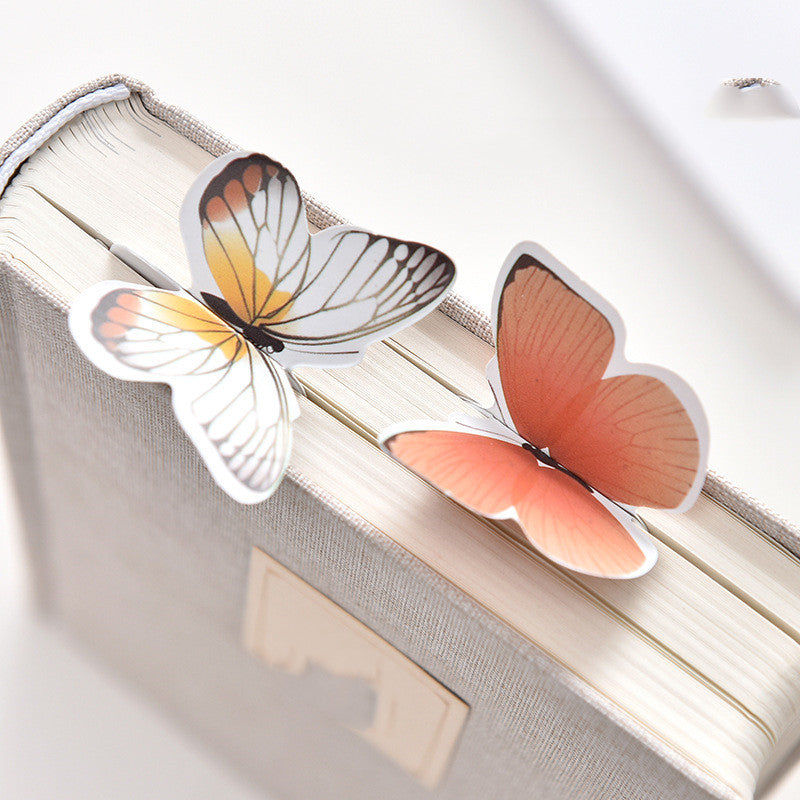 Butterfly Paper Bookmark - Cute 3D Page Marker for Students & Book Lovers