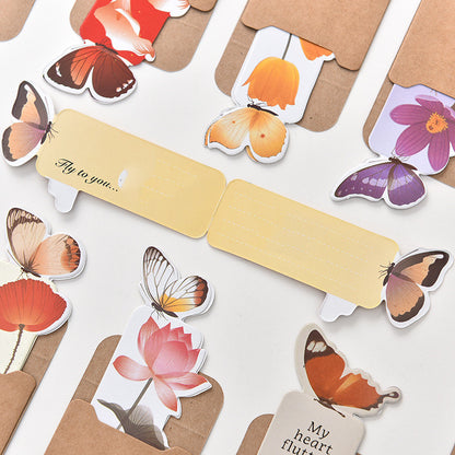 Butterfly Paper Bookmark - Cute 3D Page Marker for Students & Book Lovers