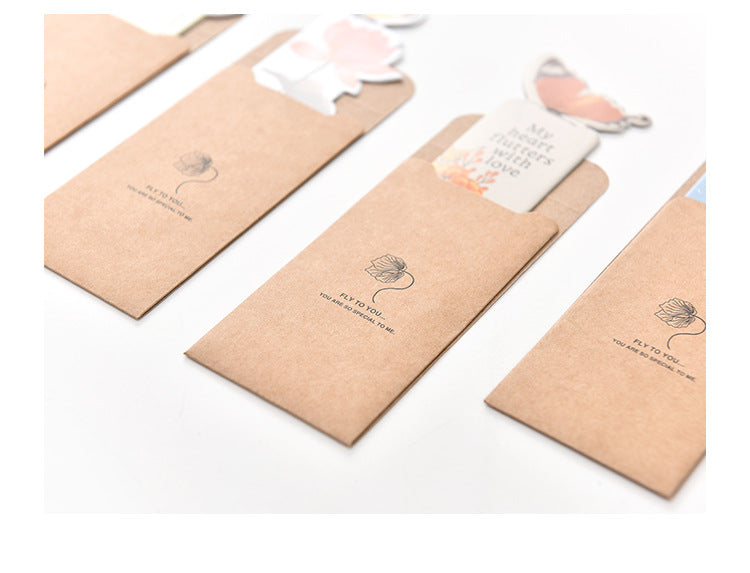 Butterfly Paper Bookmark - Cute 3D Page Marker for Students & Book Lovers