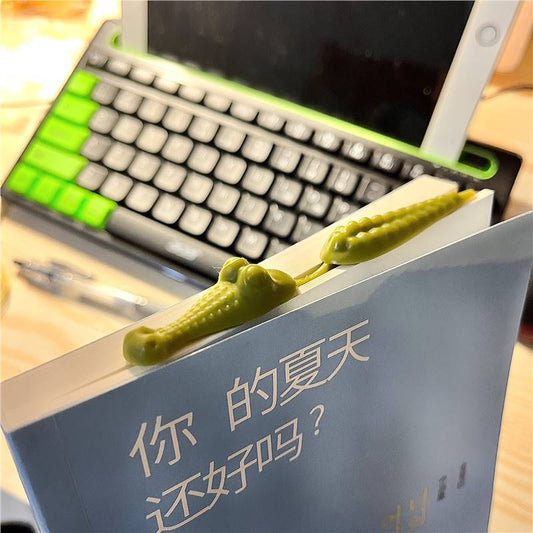 Nordic Animal Bookmark - Creative Metal Page Marker for Students