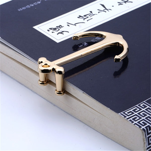 Anchor Bookmark - Metal Nautical Page Marker for Book Lovers & Sailors