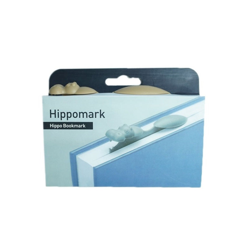 Nordic Animal Bookmark - Creative Metal Page Marker for Students