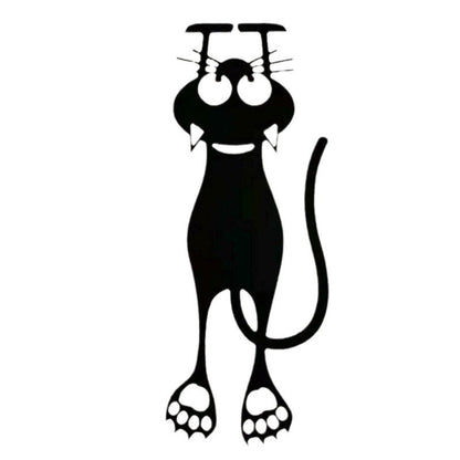 Hollow Kitten Bookmark - Cute Cat Design Plastic Page Marker for Students & Book Lovers