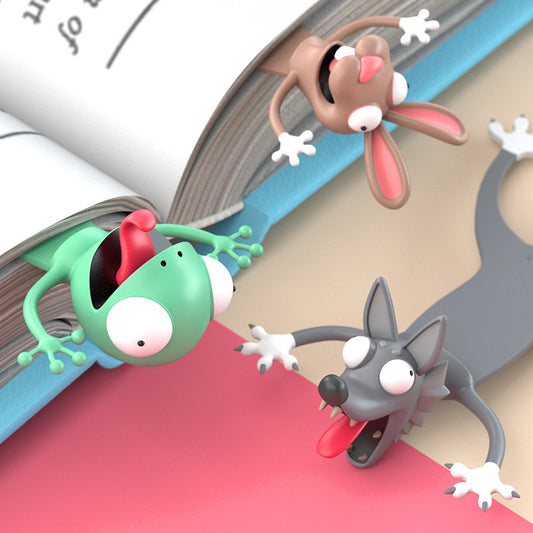 3D Animal World Bookmark Collection | Educational Gift for Kids & Students