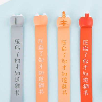Animal Butt Bookmark - Cute Corgi Cat Fox PVC Page Marker