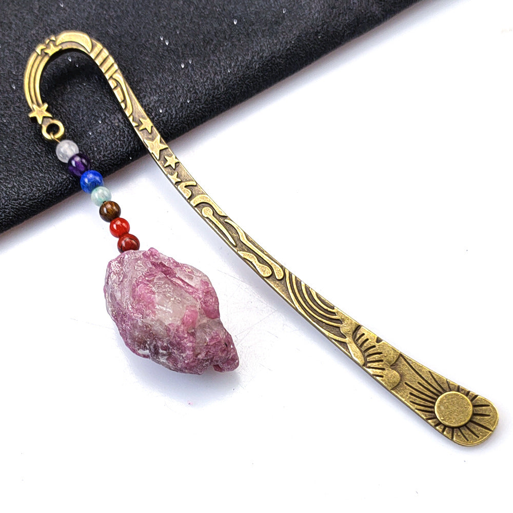 Original Crystal Stone Bookmark Jade Creativity