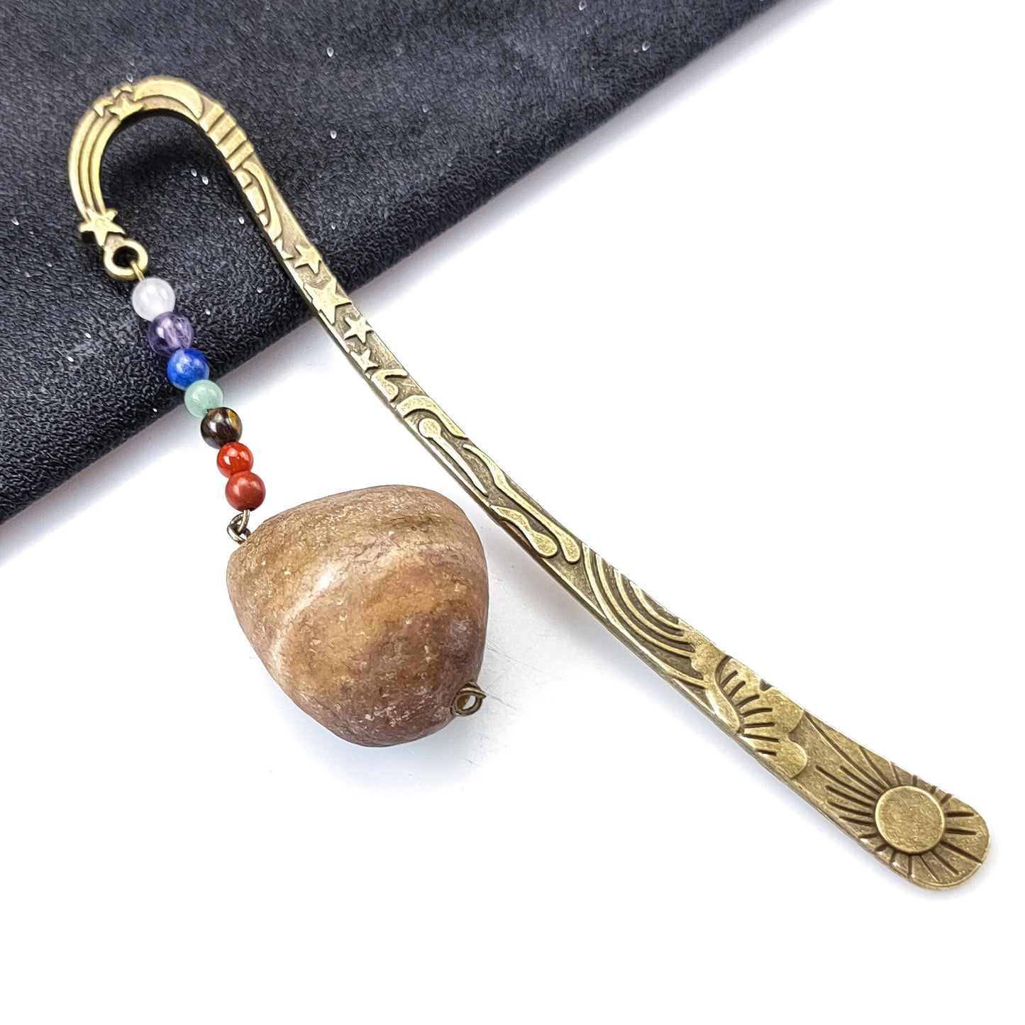 Original Crystal Stone Bookmark Jade Creativity