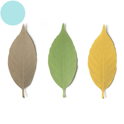 Color-Changing Leaf Bookmark - Temperature Sensitive Thermometer Sticker
