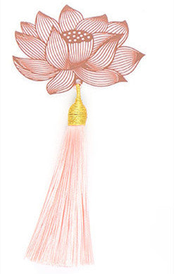 Leaf Bookmark - Hollow Brass Page Marker with Nature Design