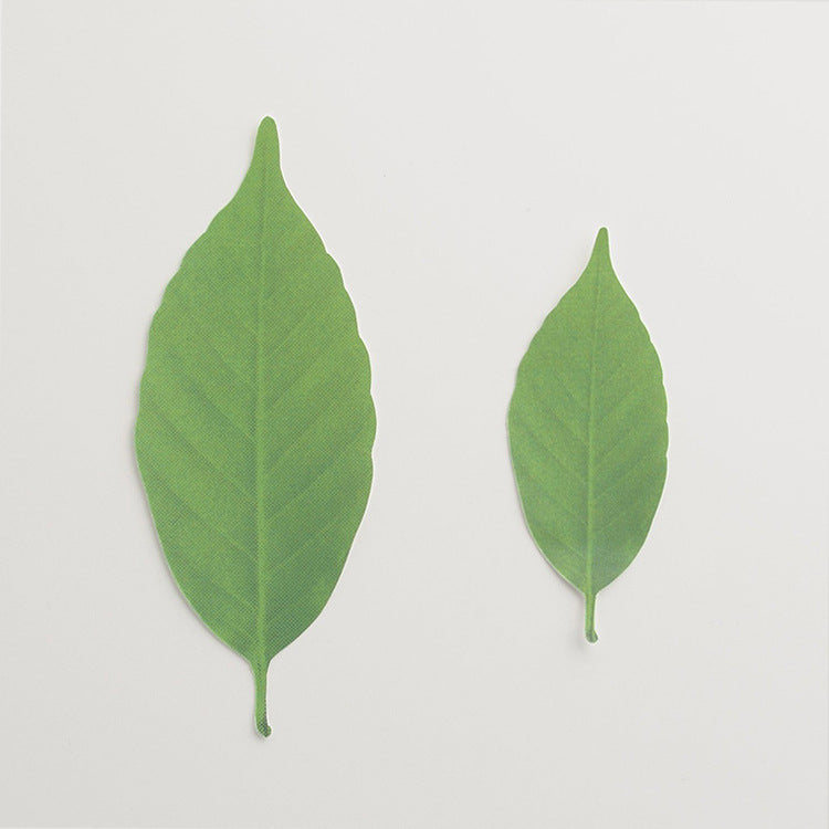 Color-Changing Leaf Bookmark - Temperature Sensitive Thermometer Sticker