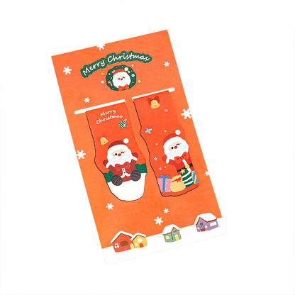 Christmas Magnetic Bookmark - Festive Character Page Marker for Students
