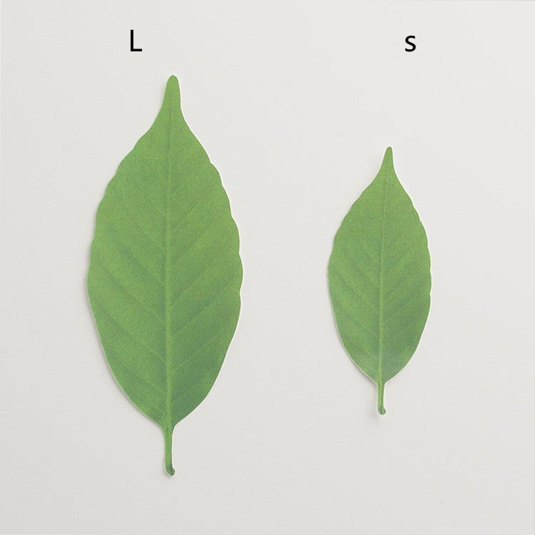 Color-Changing Leaf Bookmark - Temperature Sensitive Thermometer Sticker