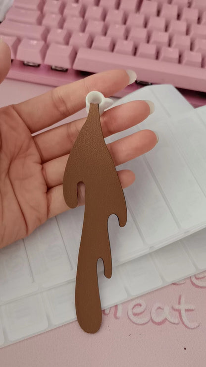 Coffee Lover Bookmark | 3D Resin Café Theme Page Marker | Gift for Book & Coffee Enthusiasts
