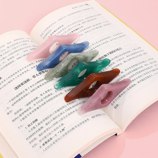 Resin Bookmark Stand - Reading Aid Page Holder for Books