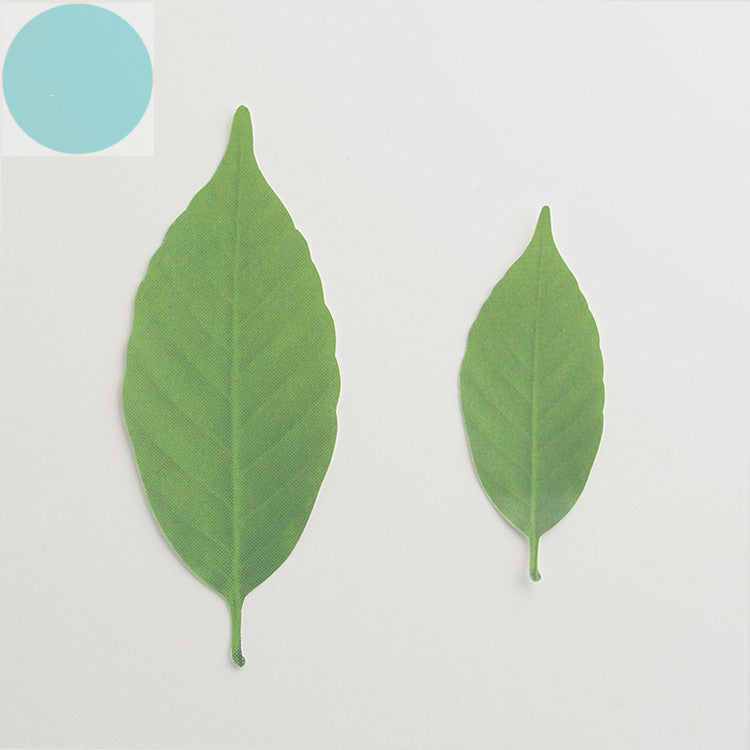 Color-Changing Leaf Bookmark - Temperature Sensitive Thermometer Sticker