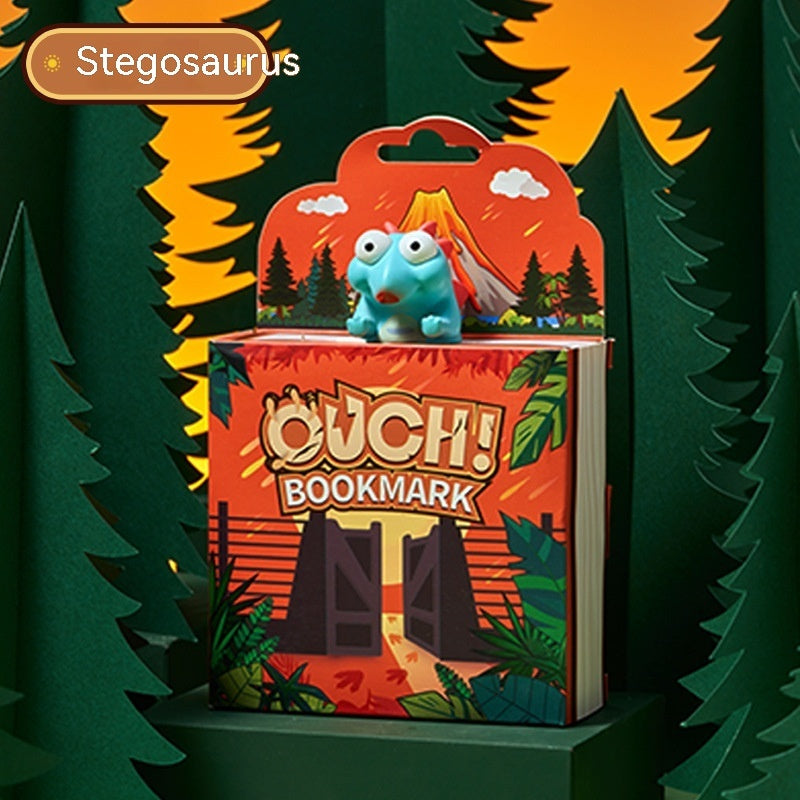 Dinosaur Bookmark - Creative Metal Page Marker for Kids & Students