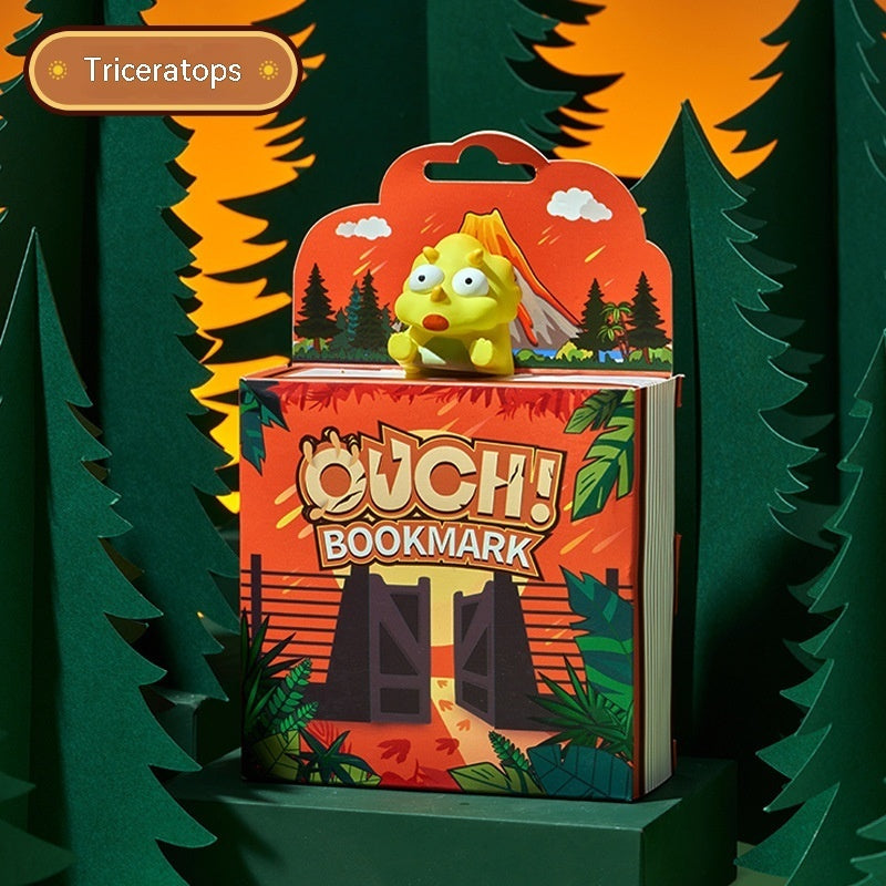 Dinosaur Bookmark - Creative Metal Page Marker for Kids & Students