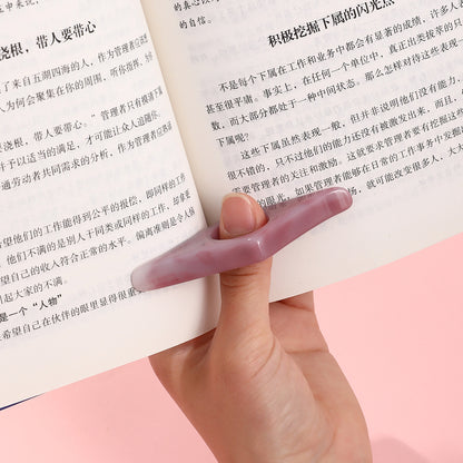 Resin Bookmark Stand - Reading Aid Page Holder for Books